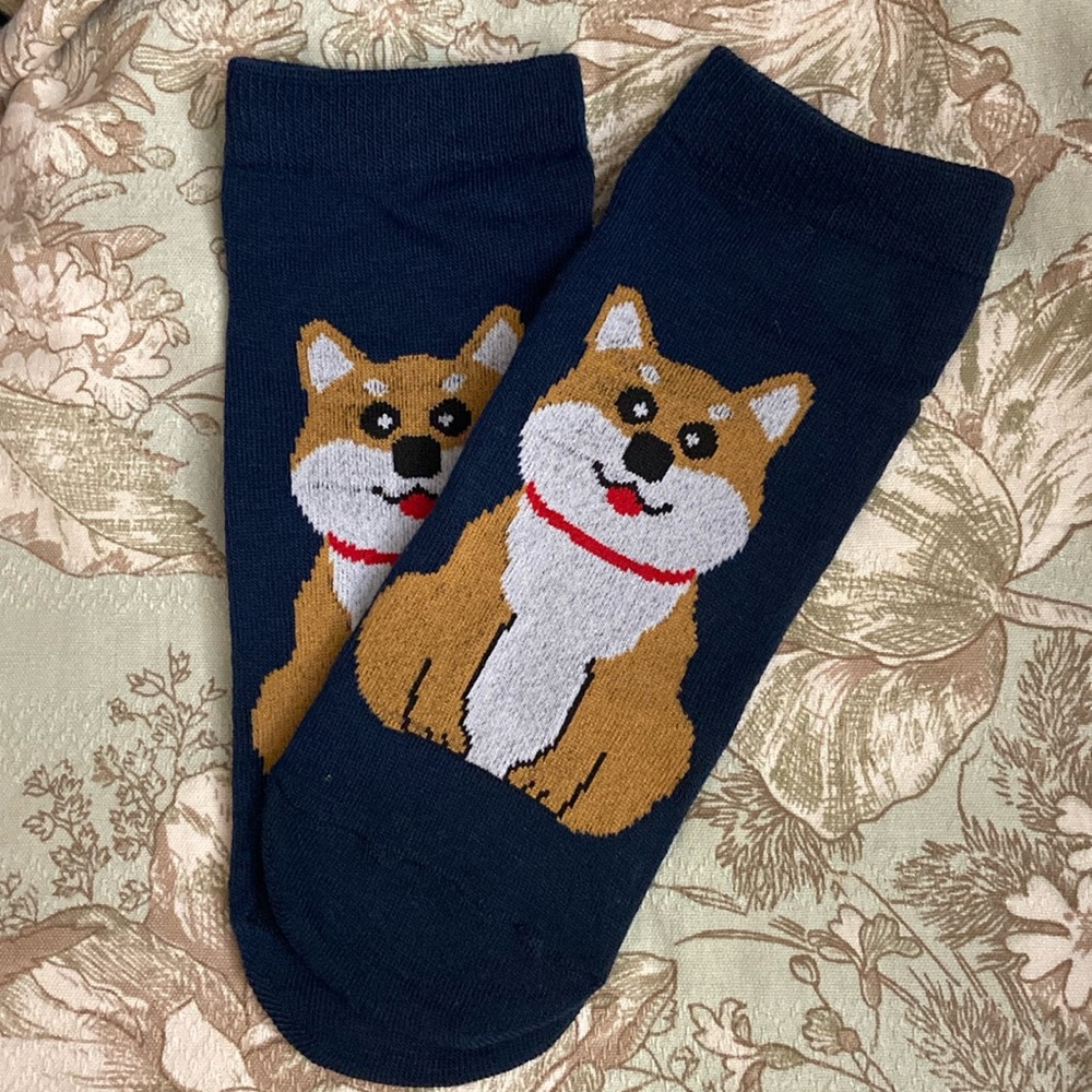 NEW 5 Pack DOG Print Ankle Socks 5-Pack! Size 5-10 - Picture 5 of 12